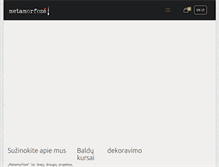 Tablet Screenshot of metamorfoze.eu